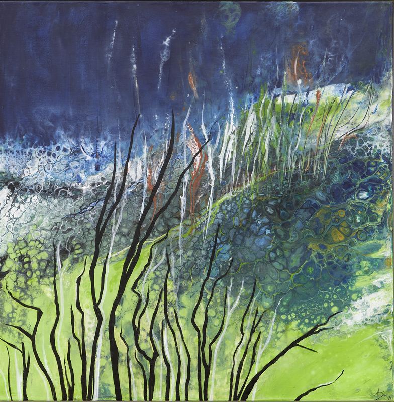 Acrylmalerei – A. Dimster