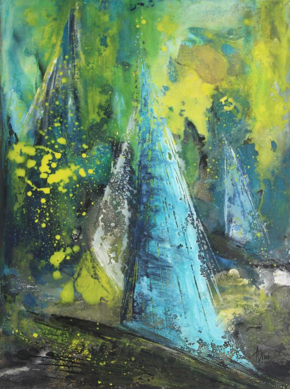 Acrylmalerei – A. Dimster