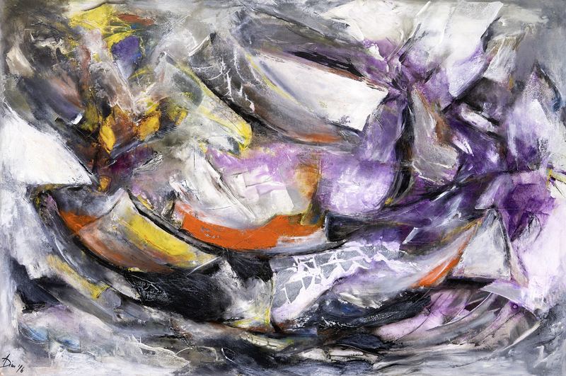 Acrylmalerei – A. Dimster
